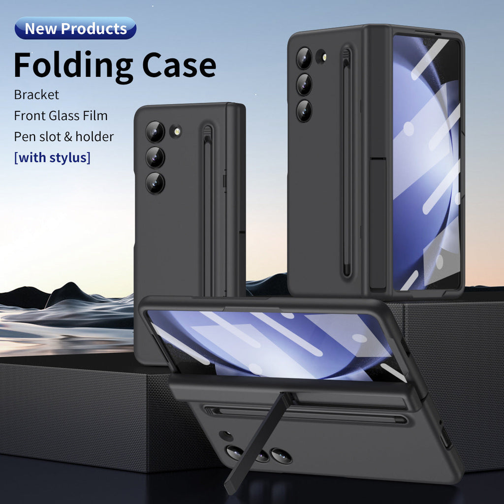 Suitable For Samsung Z Fold5/4 With Stylus Hinge Bracket Case