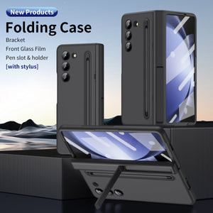 Suitable For Samsung Z Fold5/4 With Stylus Hinge Bracket Case