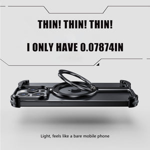 Suitable For iPhone 15 Series Mobile Phone Case Metal Frameless