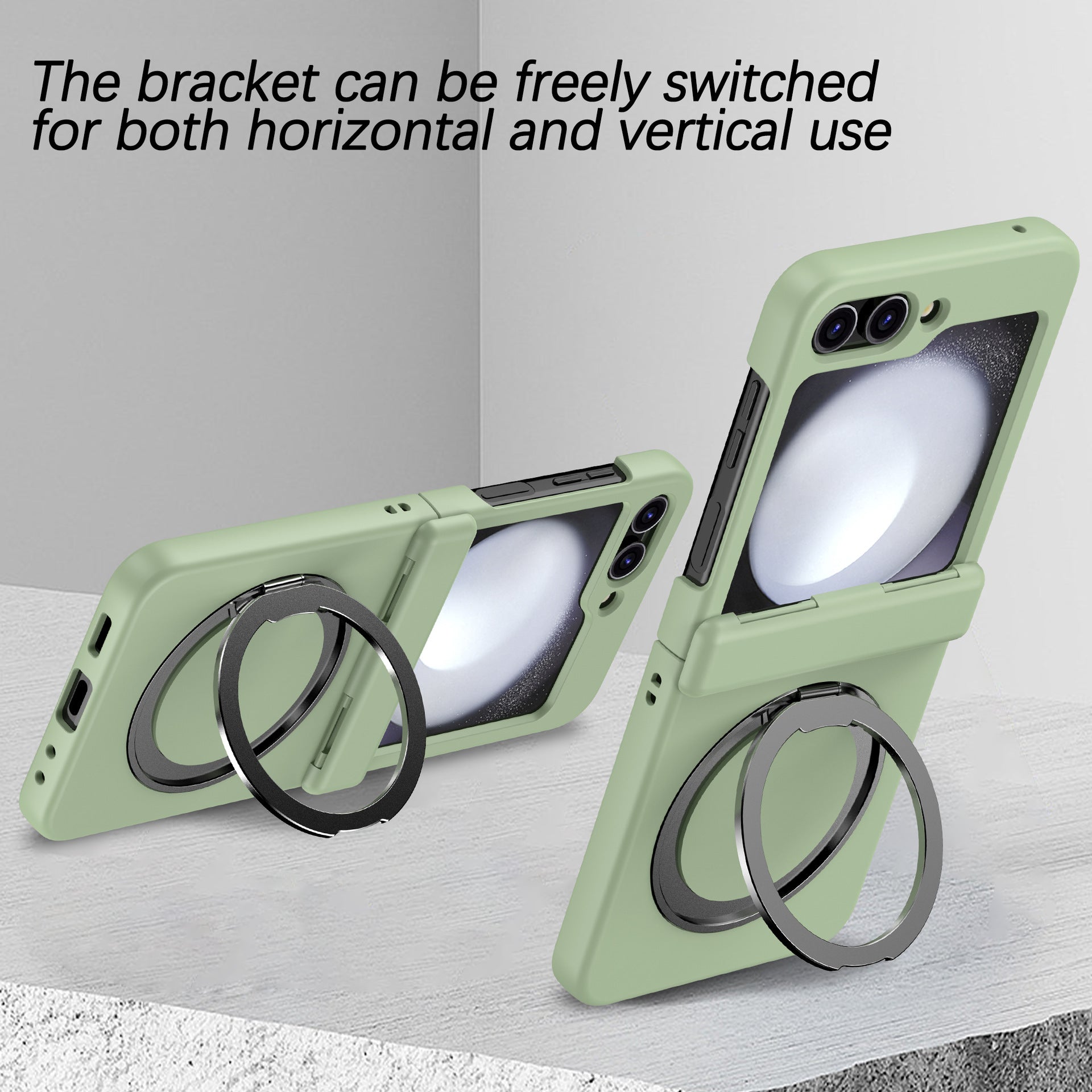 Suitable for Samsung ZFlip5 All-inclusive Hinge Holder Phone Case