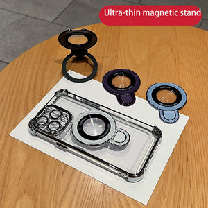 Magnetic case for iPhone series plated stands
