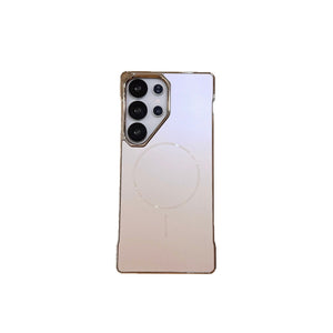 For Samsung S25ultra Borderless Electroplated Magnetic  case