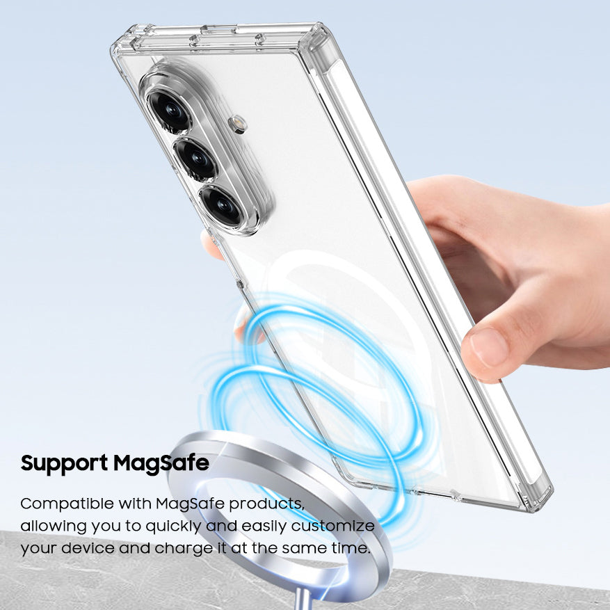 Electroplated Clear Case with MagSafe