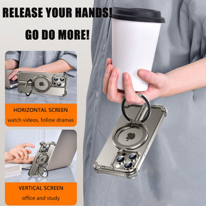 Suitable For iPhone 15 Series Mobile Phone Case Metal Frameless