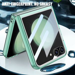 Suitable For Samsung Z Flip5 Full-Bag Film Large Window High-Transparent Back Panel Phone Case