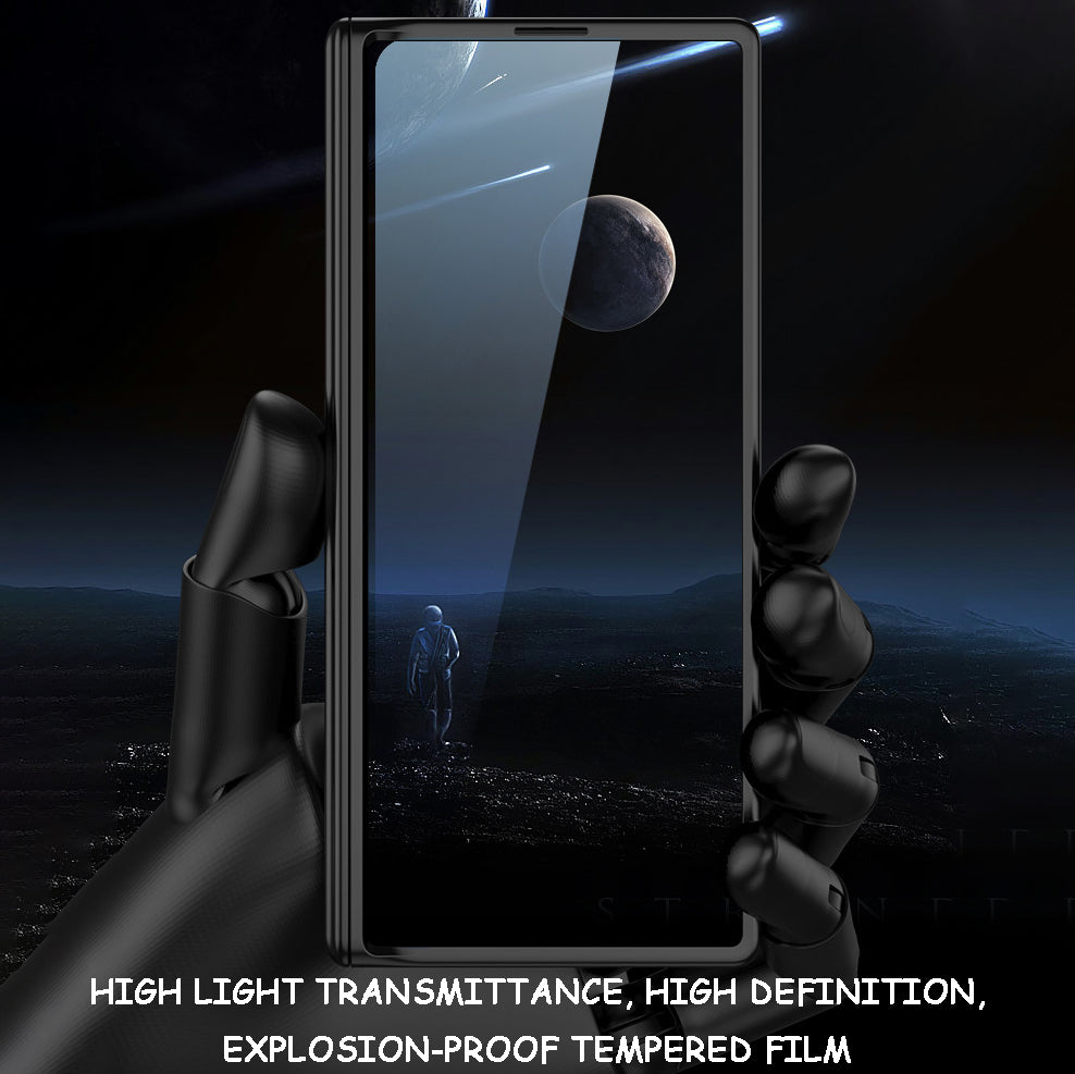 Suitable For Samsung ZFold6 Magnetic Folding Shaft Gear Adjustment Integrated Pen Slot Anti-Fall Mobile Phone Case