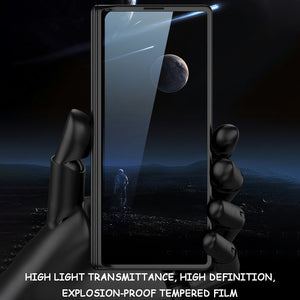 Suitable For Samsung ZFold6 Magnetic Folding Shaft Gear Adjustment Integrated Pen Slot Anti-Fall Mobile Phone Case