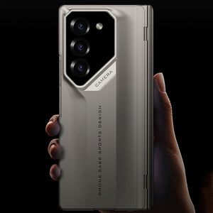 Suitable for Samsung Shell Film Integrated Magnetic Folding Hinge Phone Case