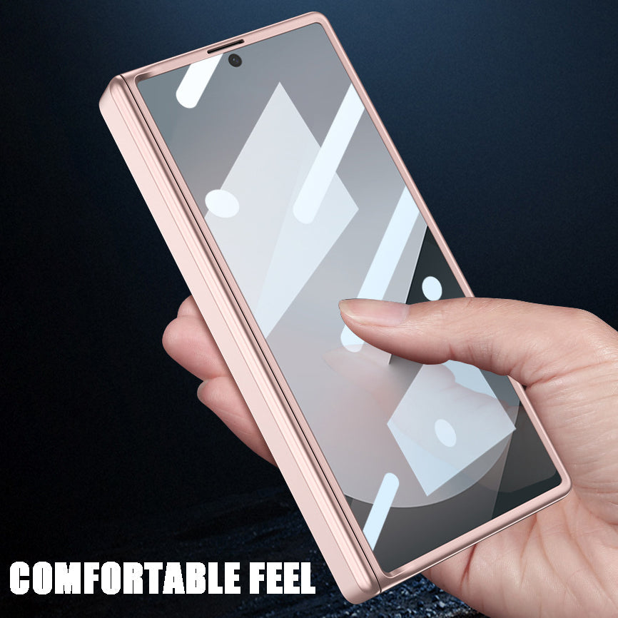 Suitable For Samsung ZFold6 Magnetic Folding Shaft Gear Adjustment Integrated Pen Slot Anti-Fall Mobile Phone Case