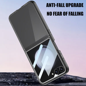 Suitable For Samsung Z Flip5 Full-Bag Film Large Window High-Transparent Back Panel Phone Case