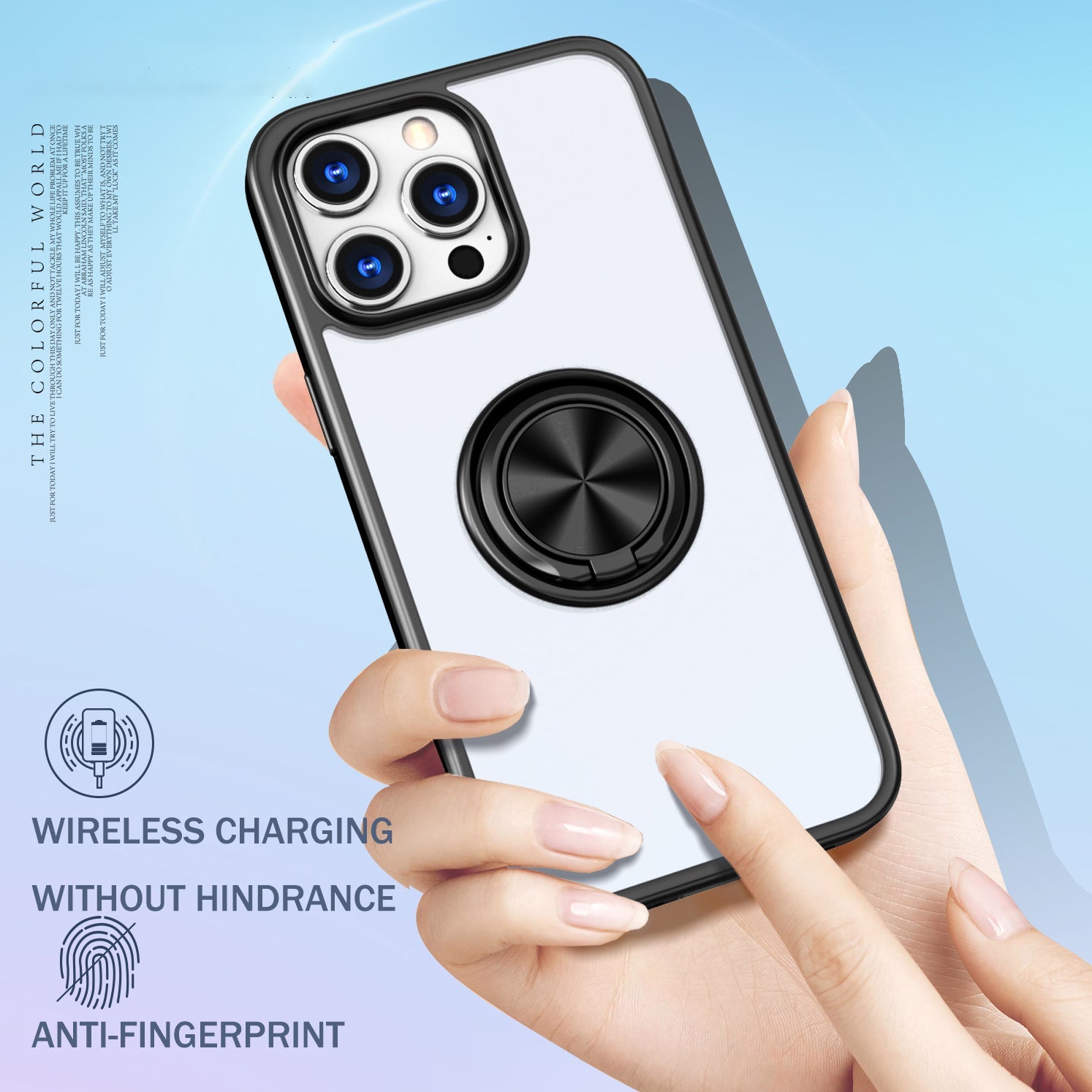 Transparent Acrylic Ring Holder Shell