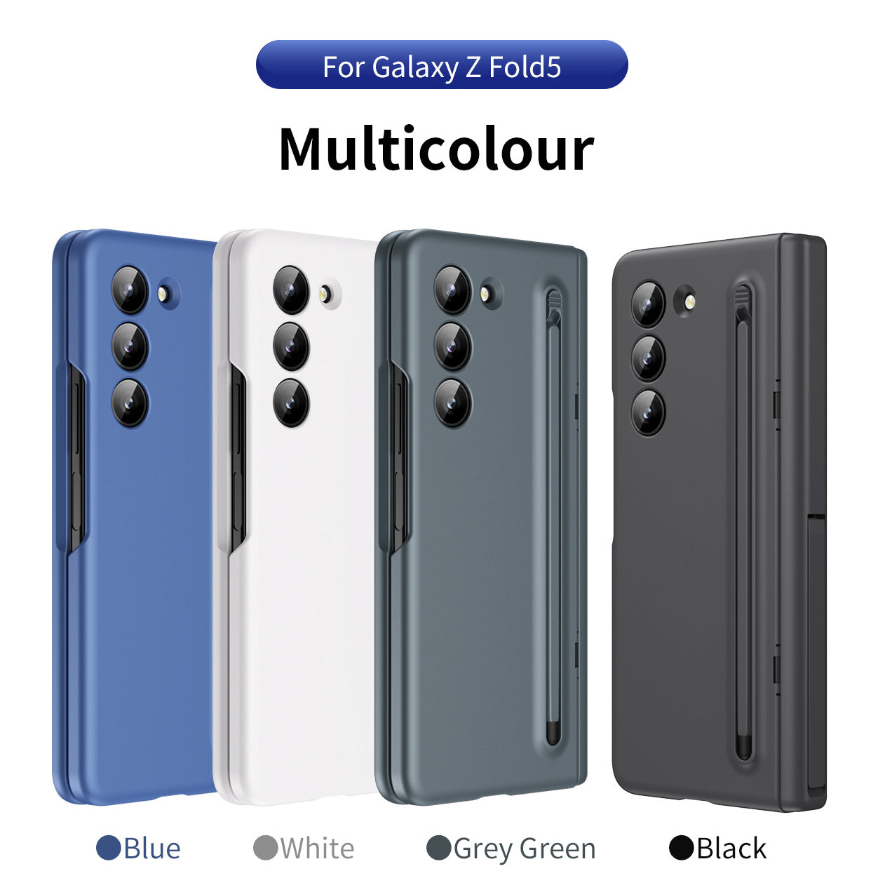 Suitable For Samsung Z Fold5/4 With Stylus Hinge Bracket Case