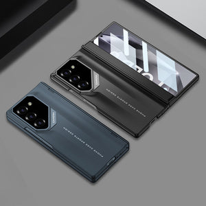 Suitable for Samsung Shell Film Integrated Magnetic Folding Hinge Phone Case