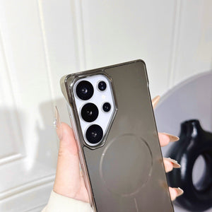For Samsung S25ultra Borderless Electroplated Magnetic  case