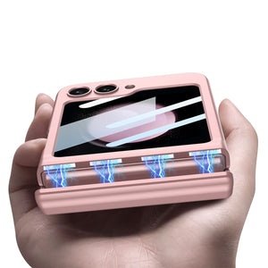 Magnetic All-included Shockproof Phone Case For Galaxy Flip 6/5/4/3 With Back Screen Protector