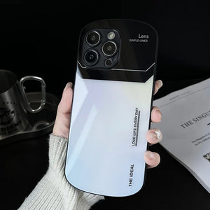 Gradient Lens Drop-proof Light Luxury iPhone Case