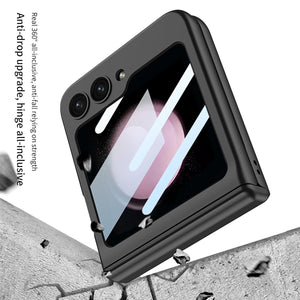 Magnetic All-included Shockproof Phone Case For Galaxy Flip 6/5/4/3 With Back Screen Protector
