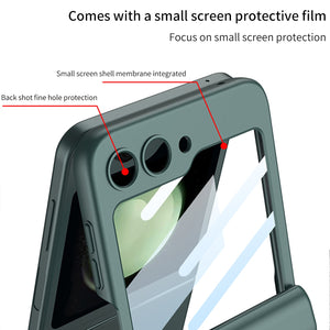 Magnetic All-included Shockproof Phone Case For Galaxy Flip 6/5/4/3 With Back Screen Protector