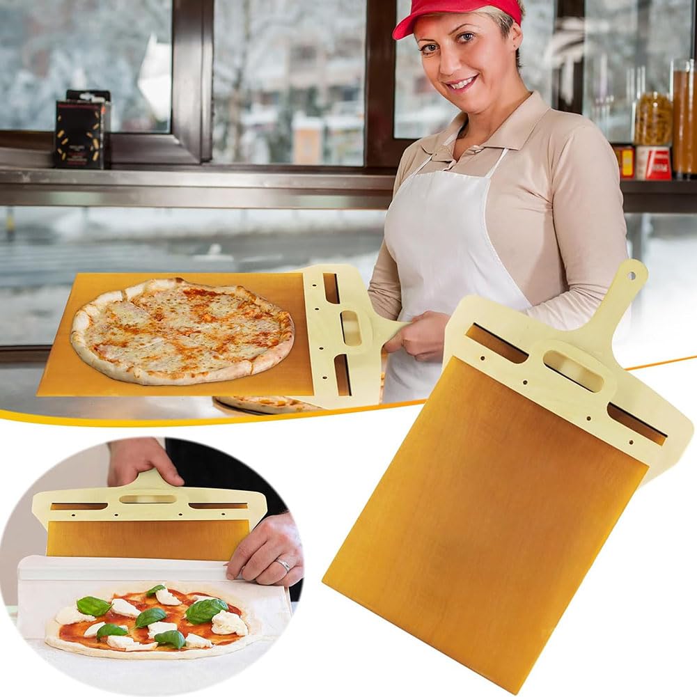 Wooden Multifunctional Scene Pizza Sliding Shovel