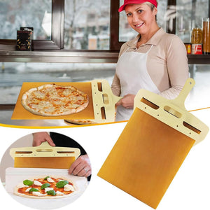 Wooden Multifunctional Scene Pizza Sliding Shovel