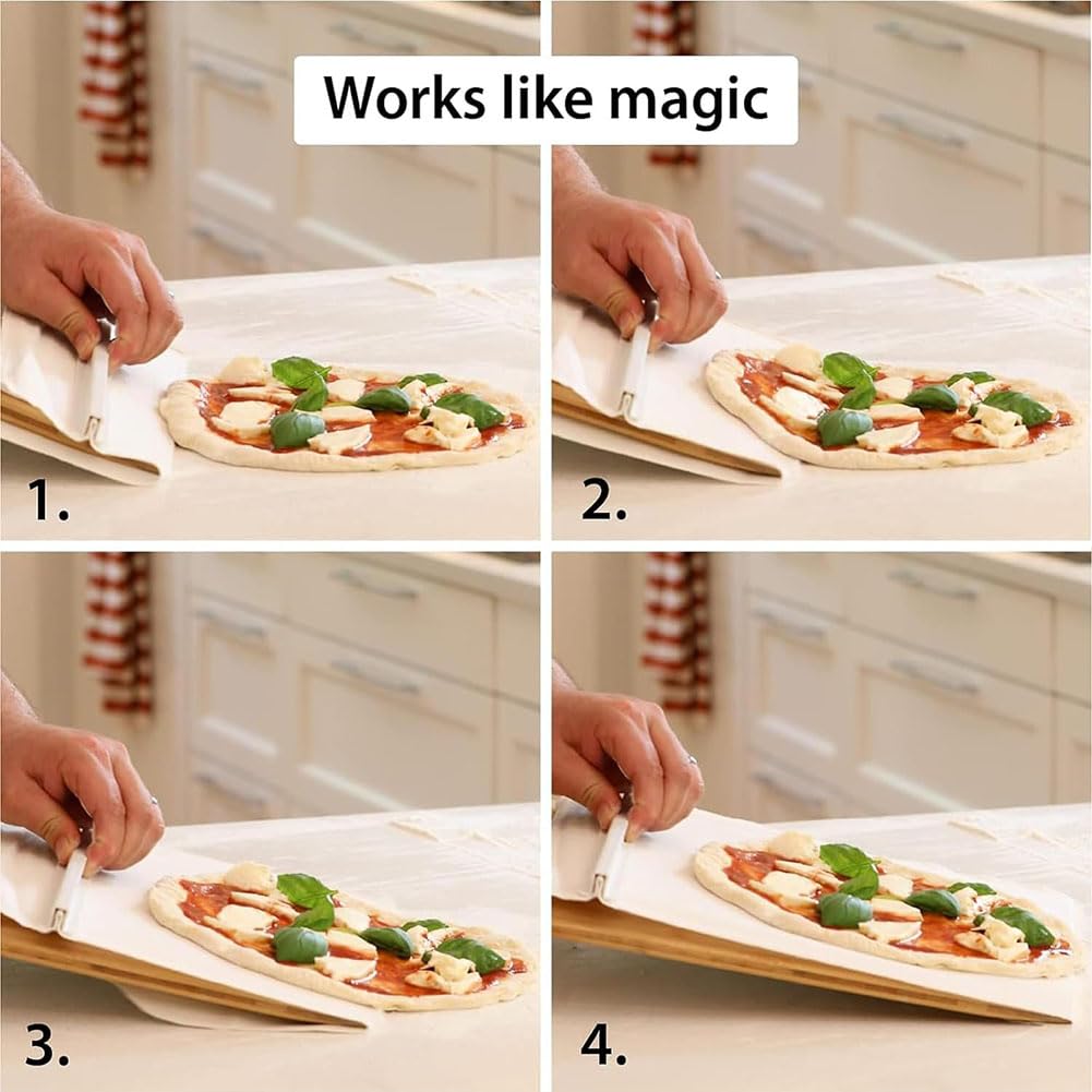 Wooden Multifunctional Scene Pizza Sliding Shovel