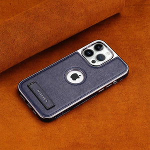 High-End Simple Business Leather Mobile Phone Case Male IPhone14 Series