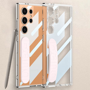 New Model For Samsung S25 Ultra Anti-fall Fine Hole Transparent Silicone Mobile Phone Case