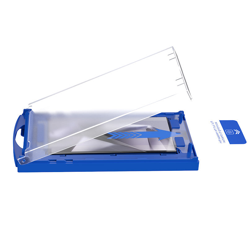 For Galaxy S22/S23/S24 Ultra Premium Screen Protector with Easy-install Mounter