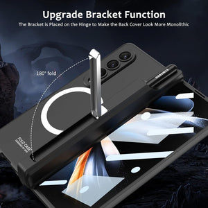 Wireless Magnetic Phantom Pen Holder Mobile Phone Case For Samsung Z Fold 5/6