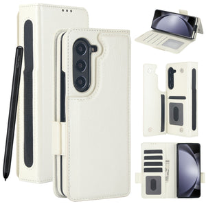 Suitable for Samsung ZFold3/4/5/6 Multifunctional Leather Case