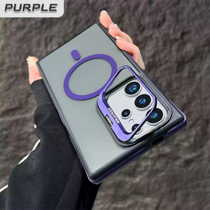 Suitable For Samsung S25 Series Lens Holder Non-slip Mobile Phone Case