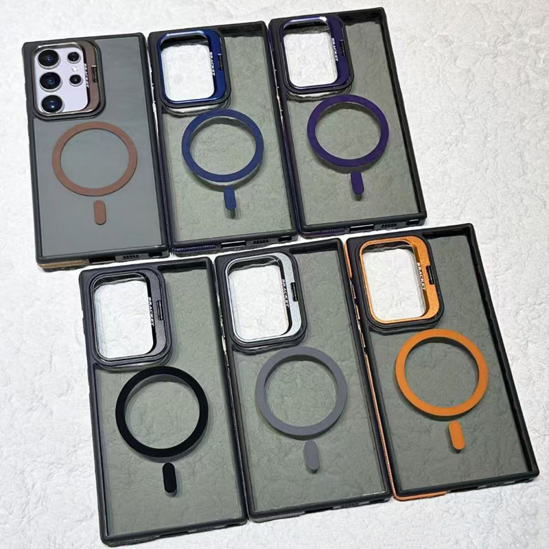 Suitable For Samsung S25 Series Lens Holder Non-slip Mobile Phone Case