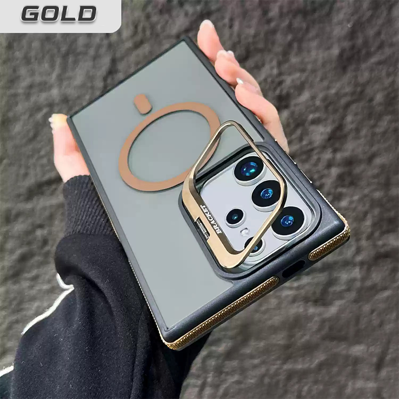 Suitable For Samsung S25 Series Lens Holder Non-slip Mobile Phone Case