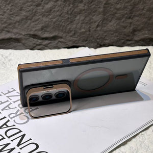 Suitable For Samsung S25 Series Lens Holder Non-slip Mobile Phone Case