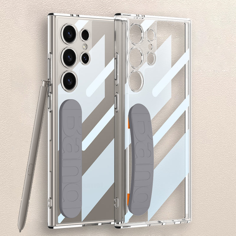 New Model For Samsung S25 Ultra Anti-fall Fine Hole Transparent Silicone Mobile Phone Case