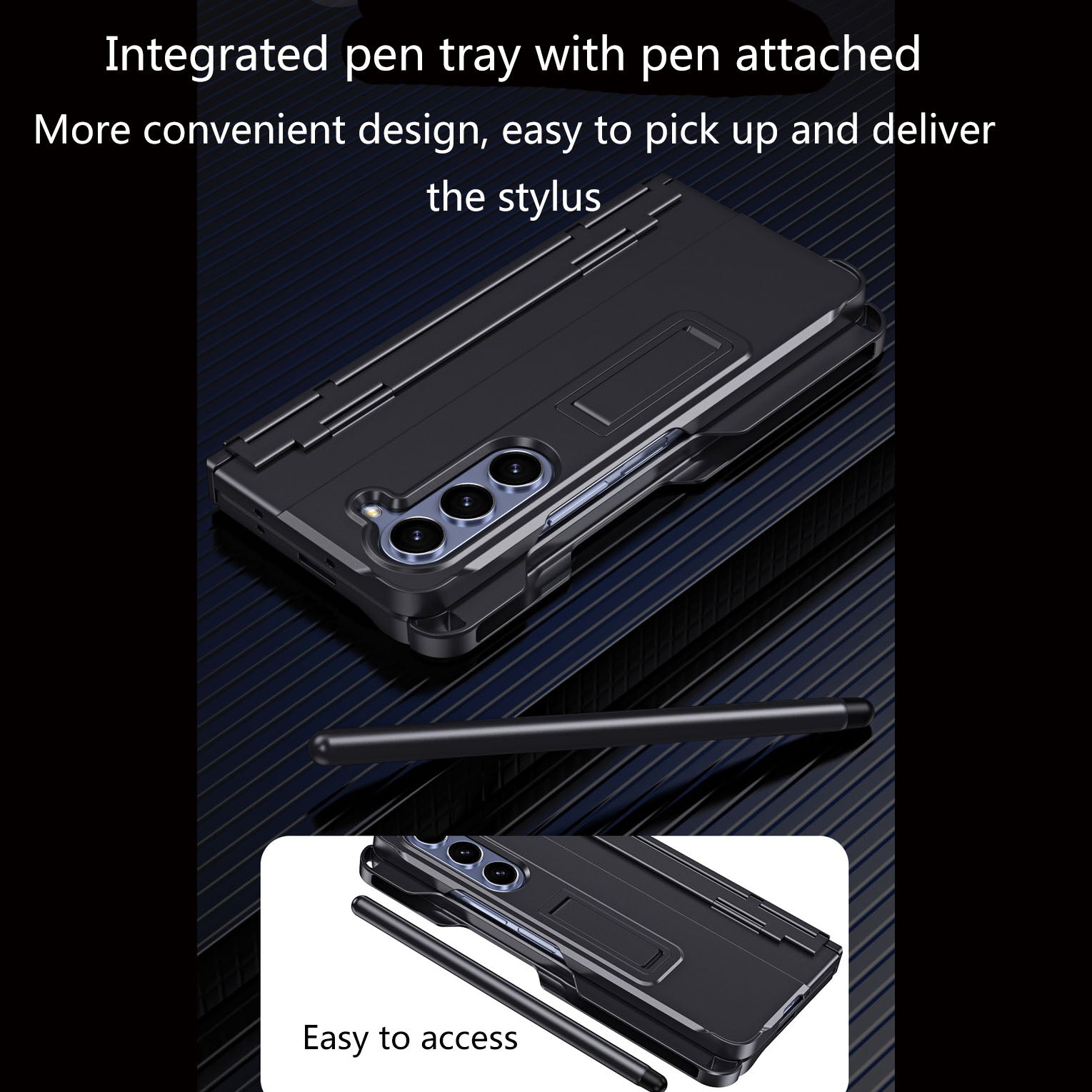 Suitable for Z Fold5/6/7 King Kong hinge all-in-one all-inclusive anti-fall mobile phone case