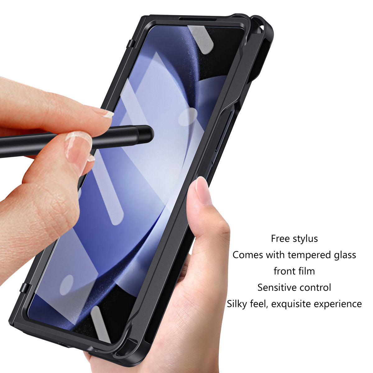 Suitable for Z Fold5/6/7 King Kong hinge all-in-one all-inclusive anti-fall mobile phone case
