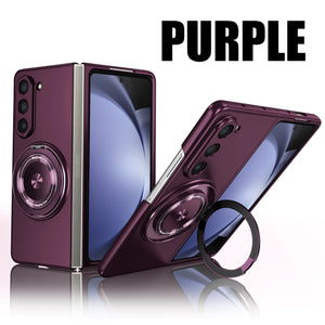 360-Degree Rotating Stand Suitable for Magnetic Wireless Charging of Samsung ZFOLD 5/6 Folding Phone Case