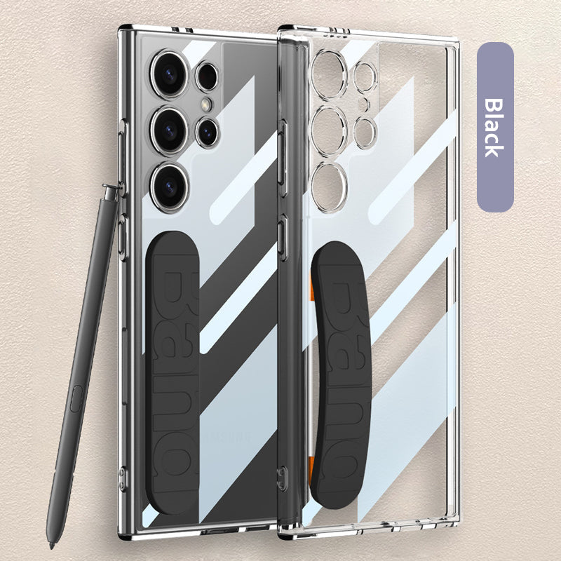 New Model For Samsung S25 Ultra Anti-fall Fine Hole Transparent Silicone Mobile Phone Case