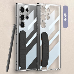 New Model For Samsung S25 Ultra Anti-fall Fine Hole Transparent Silicone Mobile Phone Case