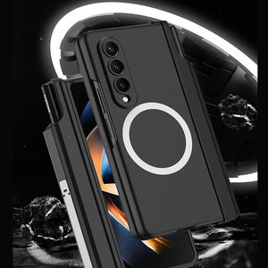 Wireless Magnetic Phantom Pen Holder Mobile Phone Case For Samsung Z Fold 5/6