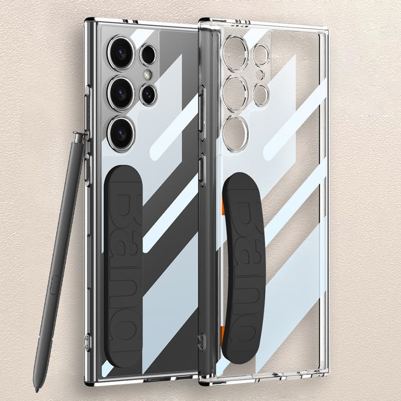 New Model For Samsung S25 Ultra Anti-fall Fine Hole Transparent Silicone Mobile Phone Case