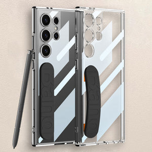 New Model For Samsung S25 Ultra Anti-fall Fine Hole Transparent Silicone Mobile Phone Case