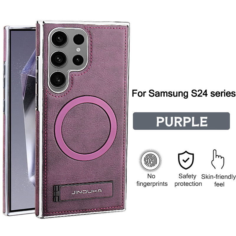Suitable for Samsung S24/S25 series Business Magnetic Bracket Protective Case