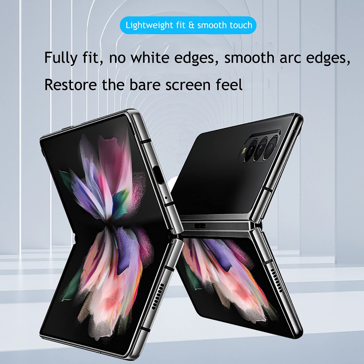 Foldable Privacy Screen Hydrogel Protective Film, Suitable For Samsung Z Fold 5