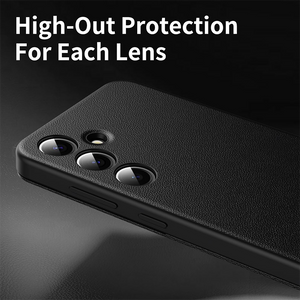 Applicable to Samsung S25Ultra Flip-free Answering Smart Sleeping Window Card Leather Case