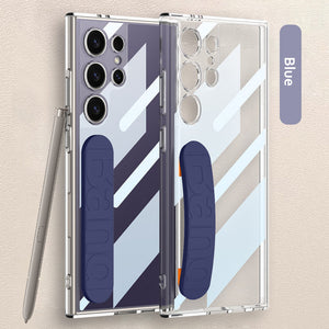 New Model For Samsung S25 Ultra Anti-fall Fine Hole Transparent Silicone Mobile Phone Case