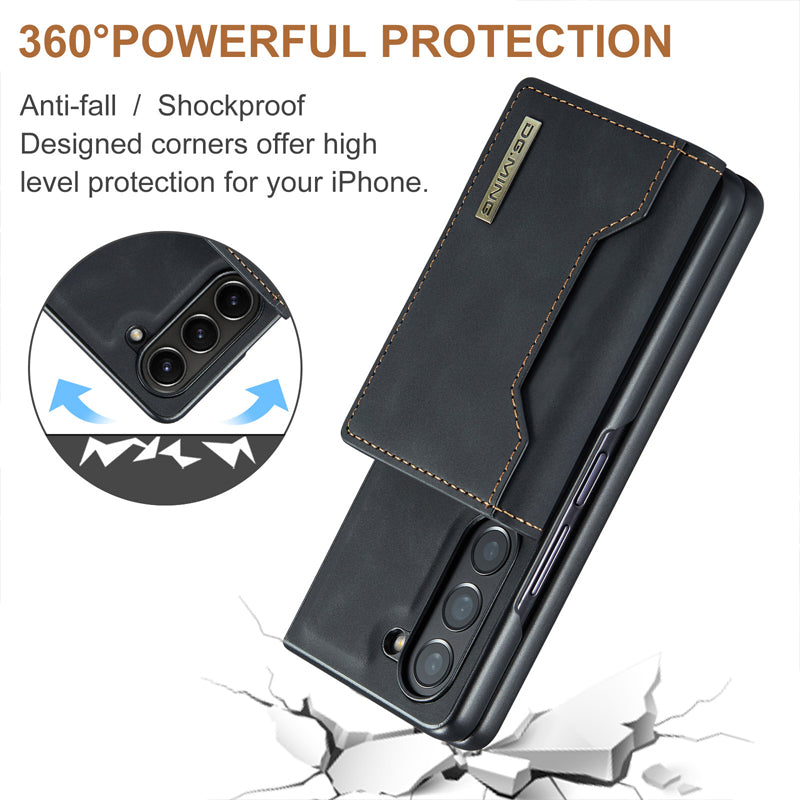 For Samsung ZFold3/4/5/6 Magnetic Card Case Cover