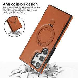 Suitable for Samsung series leather all-inclusive anti-fall mobile phone case