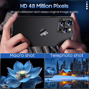 Camera lens protective film, compatible with iPhone 15 series, metal tempered glass back screen protective film